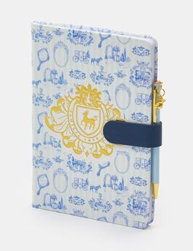 Set: taccuino e penna Bridgerton - azzurro