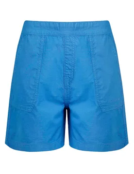 Weird Fish Deeley Ripstop Shorts Size 20 - women women all-womens women shorts - Azure - FashionsVida