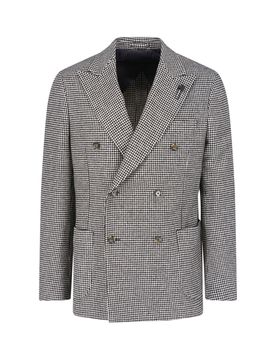 Men's Wool-Blend Stretch Jacket
