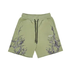 Pantalone Corto Tuta Uomo Lightning Shorts Green/grey