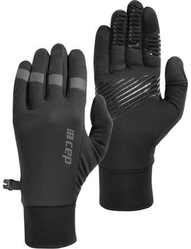 Cold Weather Fingerhandschuhe, schwarz XL