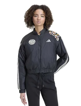 X FARM Rio Floral Bomber Jacket White Mix female - Adidas - FashionsVida