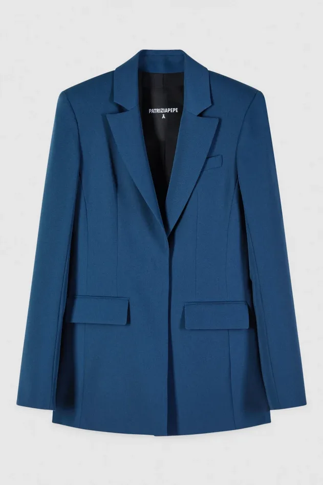 PATRIZIA PEPE giacca donna blue - Patrizia pepe - FashionsVida