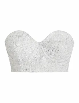 Top Cropped Fit silber 36 damen - SILVIA SCHNEIDER - FashionsVida