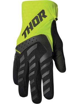 Guanti Moto Cross Enduro SPECTRUM Nero Acido taglia S