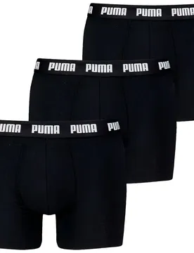 Boxers Everyday 3 Unità Black / Black M