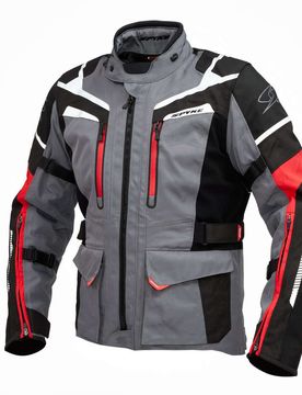 Giacca moto Tecnica Compass Dry Tecno Grigio Giallo Ro taglia 56