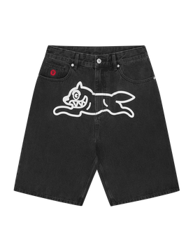 Running Dog Triple Scoop Denim Shorts