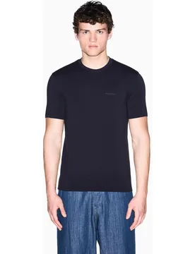 Camiseta de hombre manga corta lisa - Armani Exchange - FashionsVida