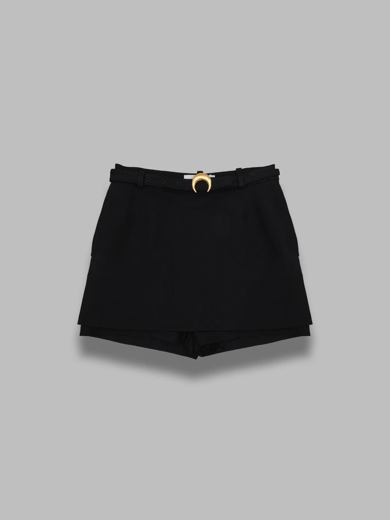 MARINE SERRE tailoring mini shorts