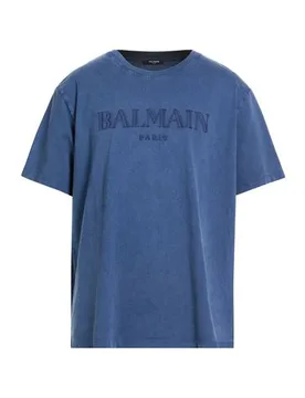 Camiseta Hombre Azul marino M,S,XS,XXS Hombre - Balmain - FashionsVida