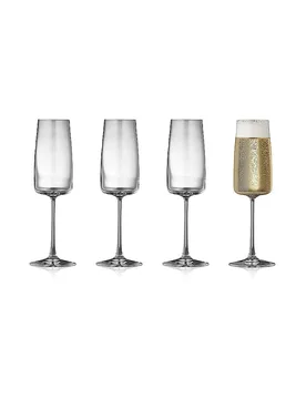 Sektglas Set 4tlg. ZERO 30cl baby - Lyngby Glas - FashionsVida