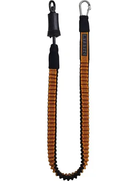 Leash De Surf Kite Safety Long Black / Orange One Size unisex - Mystic - FashionsVida
