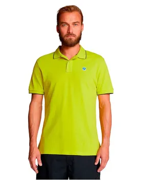 Polo A Maniche Corte 692353 Logo Sulphur Spring S