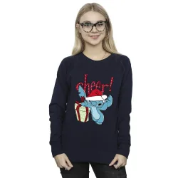 Lilo & Stitch Cheer Sweatshirt - Navy - Size: 2XL