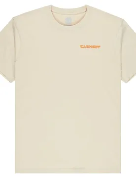 T-shirt à Manches Courtes Fortune Oat Milk L - Element - FashionsVida