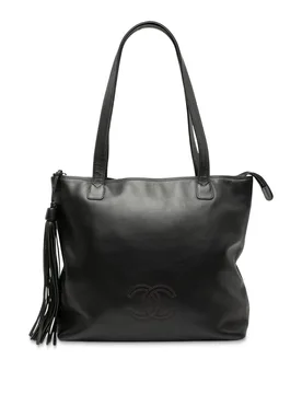 CC Lambskin Tassel Tote - Chanel - FashionsVida