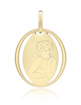 Ciondolo angelo oro giallo 803321714868