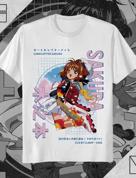 Cardcaptor Sakura T-shirt Kawaii Anime Manga Waifu Kero-Chan Gift Shirt All Size - Aliexpress - FashionsVida