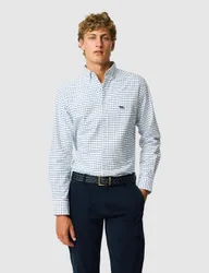 Slim Fit Pure Cotton Oxford Shirt Medium Blue Mix male