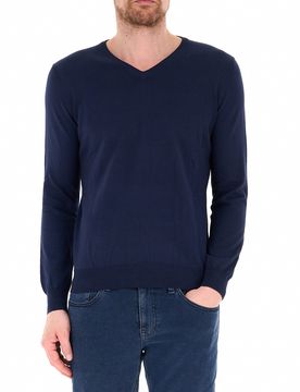 Maglia in cotone BLU NAVY 54