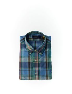 Camicia a quadri POLO BLU M