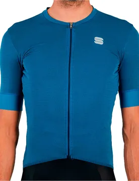 Monocrom maillot manga corta hombre Azul (XXXL) - Sportful - FashionsVida