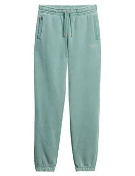 Pantaloni Sportivi Essential Logo Cuff Oil Blue M