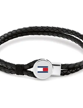Braccialetto Brule Black / Silver One Size