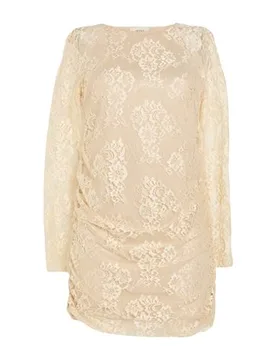 Mini-Kleid Damen Beige M Damen - VICOLO - FashionsVida