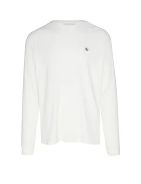 JEANS Langarmshirt weiss S herren - Calvin Klein - FashionsVida