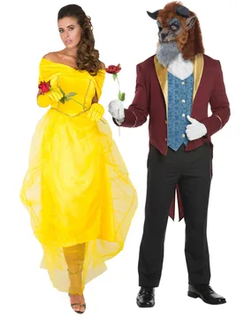 Märchenhaftes Paarkostüm Prinzessin und Prinz Karnevals-Kostüm für Paare - BCI - FashionsVida