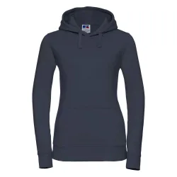 Womens/ladies Authentic Hoodie (French Navy) - Size 16 Uk