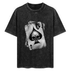 Ace of Skulls T-Shirt Simple Graphic Design T-Shirt
