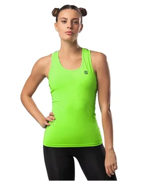 Maglietta Senza Maniche Tropic Neon Green / Midnight Black