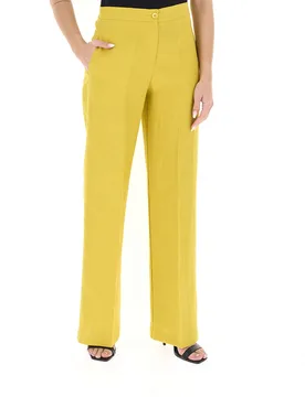 VICOLO Pantalone a palazzo OCRA S - VICOLO - FashionsVida