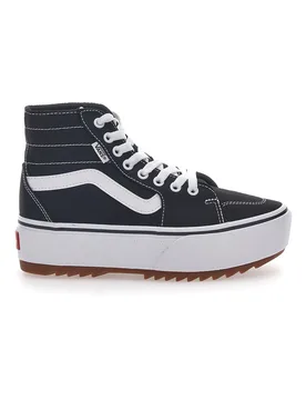 Sneakers con Flatform Nere e Bianche Hi Tapered 37 - Vans - FashionsVida
