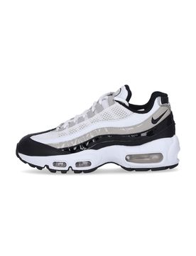 Scarpa Bassa Donna W Air Max 95 White/black/lt Iron Ore/university Red