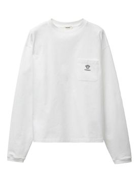T-shirt in jersey di cotone ricamato