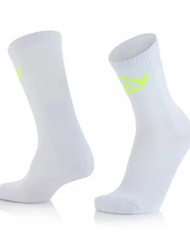 Calze Moto Corte Cotton Socks Bianco taglia 2XL - Acerbis - FashionsVida
