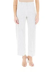 Pantalone misto cotone BIANCO 42