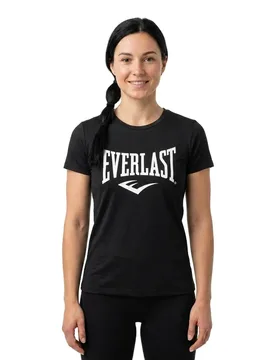 T-shirt à Manches Courtes Moss Black / White XL - Everlast - FashionsVida