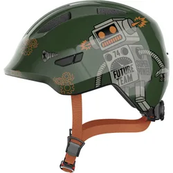 Casco Bici Bambino SMILEY 3.0 Green Robot taglia S