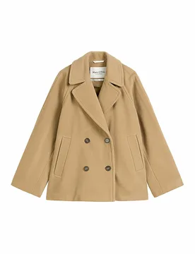 Giacca di lana marrone chiaro 36 - Marc O'Polo - FashionsVida