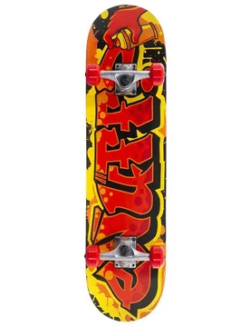 Skateboard Mini Graffiti Ii Mini Red One Size unisex - Enuff Skateboards - FashionsVida