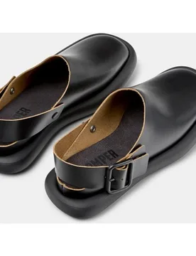 Mules de mujer Onda de piel - Camper - FashionsVida