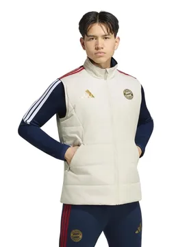 Gilet Fc Bayern Munich Winter Alumina / Night Indigo 3XL - Adidas - FashionsVida