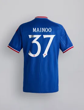 Manchester United 26/27 Away Kids Jersey with Mainoo 37 UCL Printing & Badge 13-14Y - Adidas - FashionsVida
