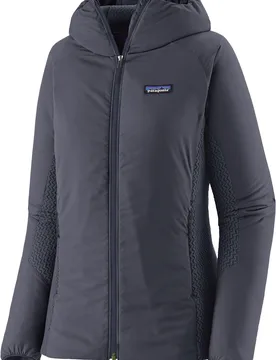 Atmungsaktiver Stepp- Und Daundenjacken W's Nano-Air Light Hybrid Hoody Smolder Blue für Damen Größe S Navy blau - Patagonia - FashionsVida