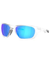 Lunettes de soleil - Lateralis Matte Clear Prizm Sapphire - Blanc